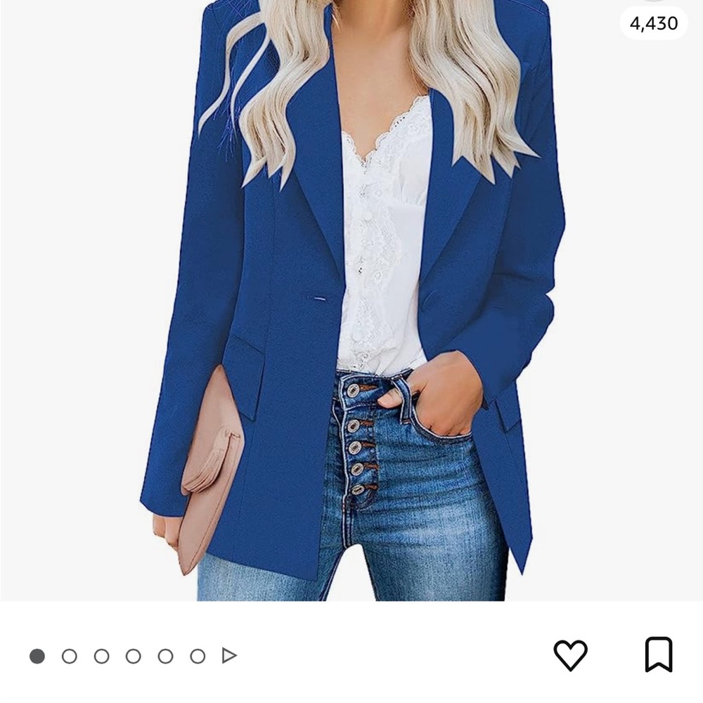 Women's Blue Blazer